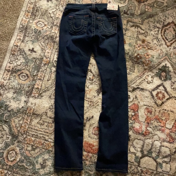 True Religion Billie Curvy Straight women’s jeans size 28 - Picture 3 of 5